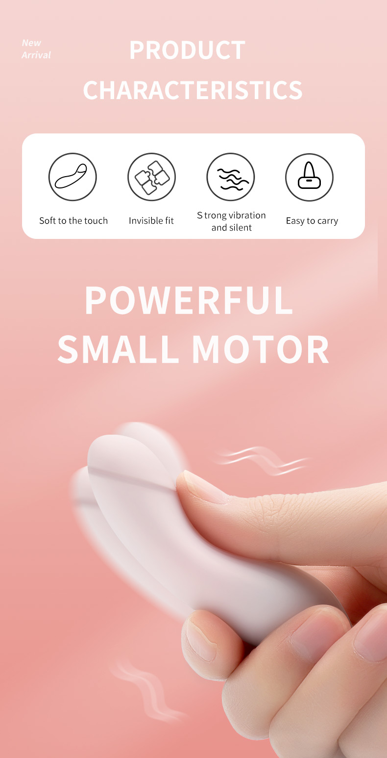 Hot Sale Portable Panty Vibrator Mini Wearable Cute Egg Cute Love Eggs Adult Products for Anal Sex Toys