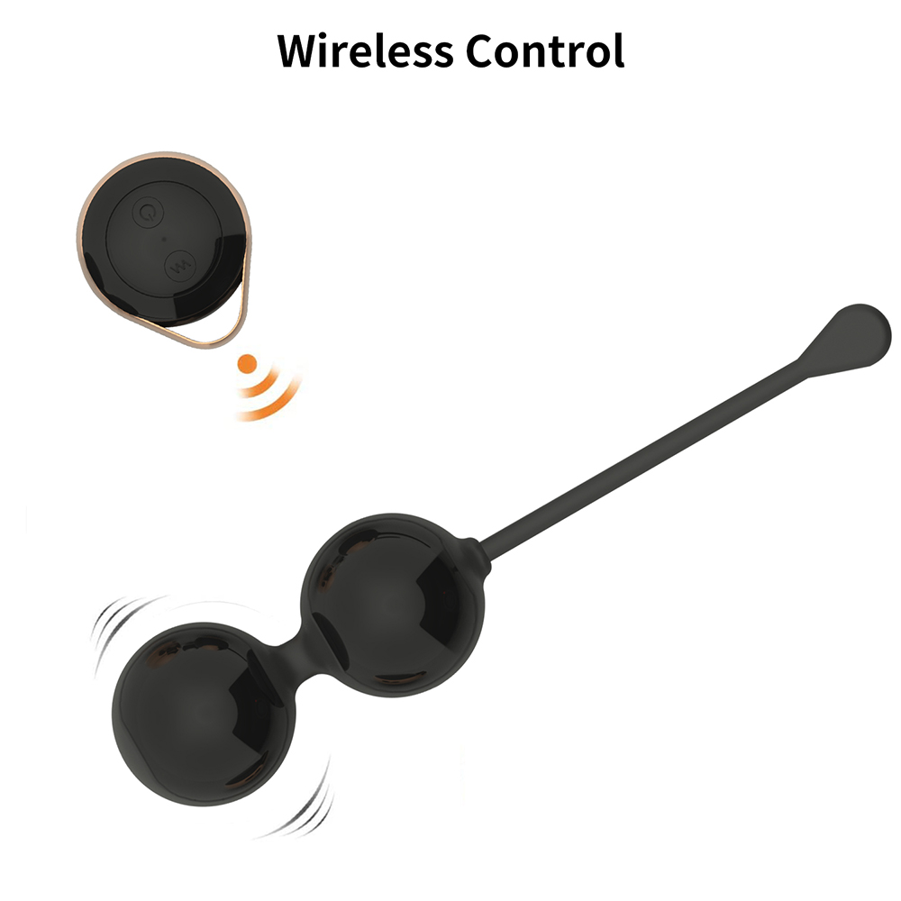 Electric Remote Control Metal Vibrating Kegel Balls Metal in Muscle in Other Sex Metal Kegel Balls Set