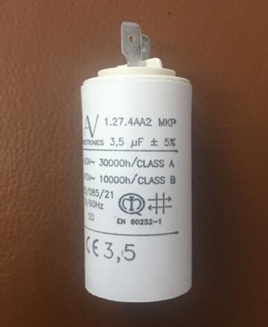 AV ARCOTRONICS 1.27.4AA2 MKP  3.5uf 420V 470V AV ARCOTRONICS Motor Run Capacitors