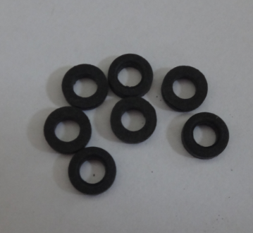 3368 Keystone Electronics WASHER FLAT #4 FIBRE