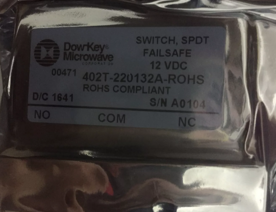 Dow-Key 402-220132A-ROHS coaxial switch