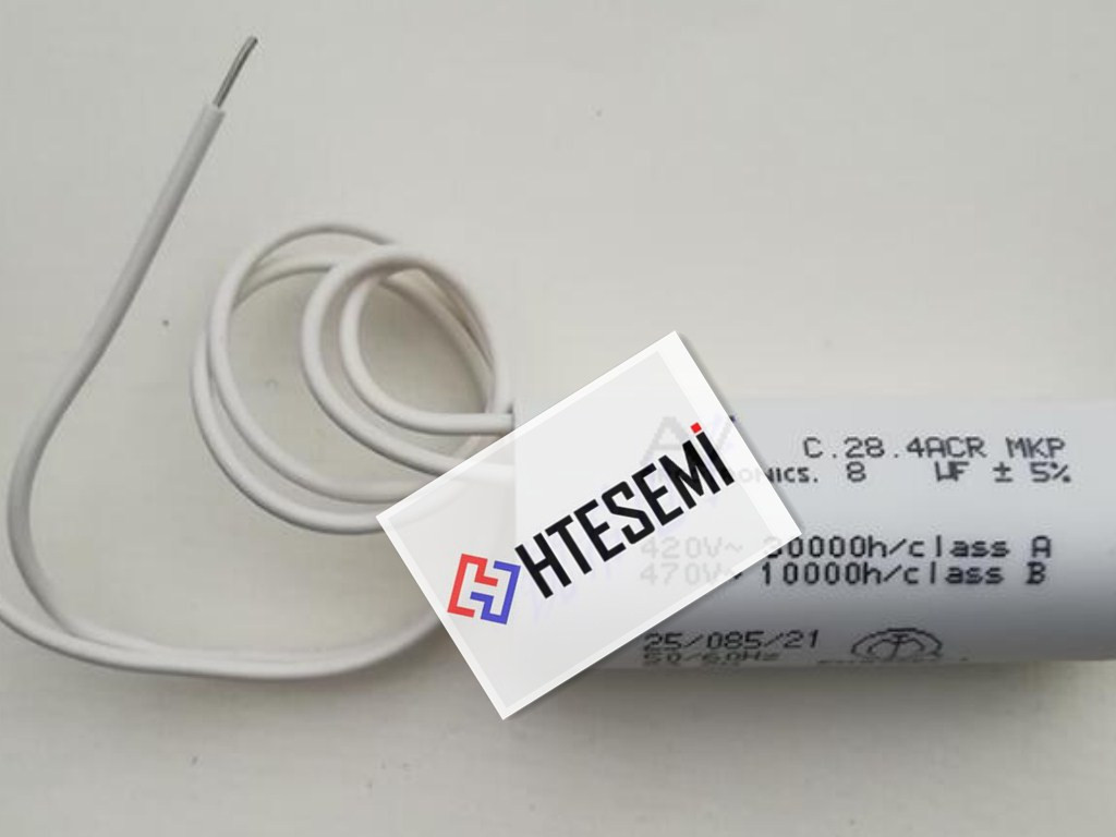 AV ARCOTRONICS 8uF C.28.4ACR 420V 470V Motor Run Capacitors