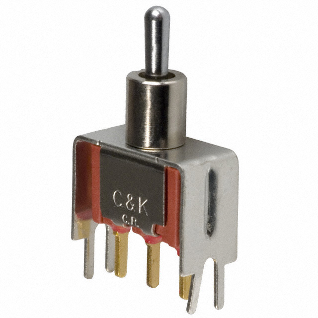 7101MD9V3BE SWITCH TOGGLE SPDT 0.4VA 20V