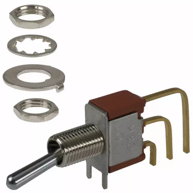 7101SYAV2BE SWITCH TOGGLE SPDT 0.4VA 20V