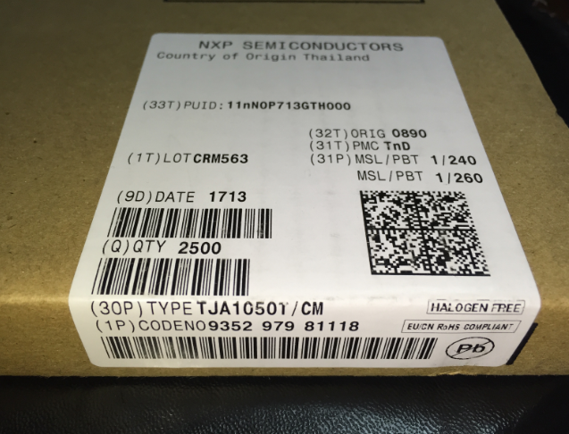 NXP USA Inc. TJA1050T/CM,118 IC TRANSCEIVER CAN 8SOIC