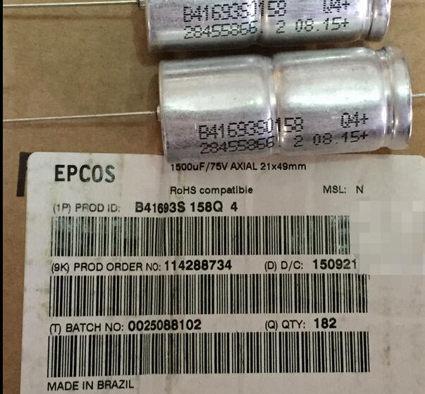 B41693S0158 Q4 EPCOS (TDK)	CAP ALUM AXIAL