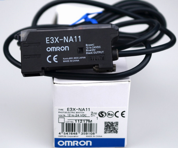 E3X-NA11 Omron E3XNA11 Z3270-ND  Z3270  E3X-NA11-ND  SENSOR PHOTOAMP FIBER 2M CBL
