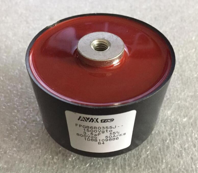 478-5975  FPG86N0255J	AVX 2.5UF 5% 1KVDC SCREW 2.5µF Film Capacitor 600V 1000V Radial, Can