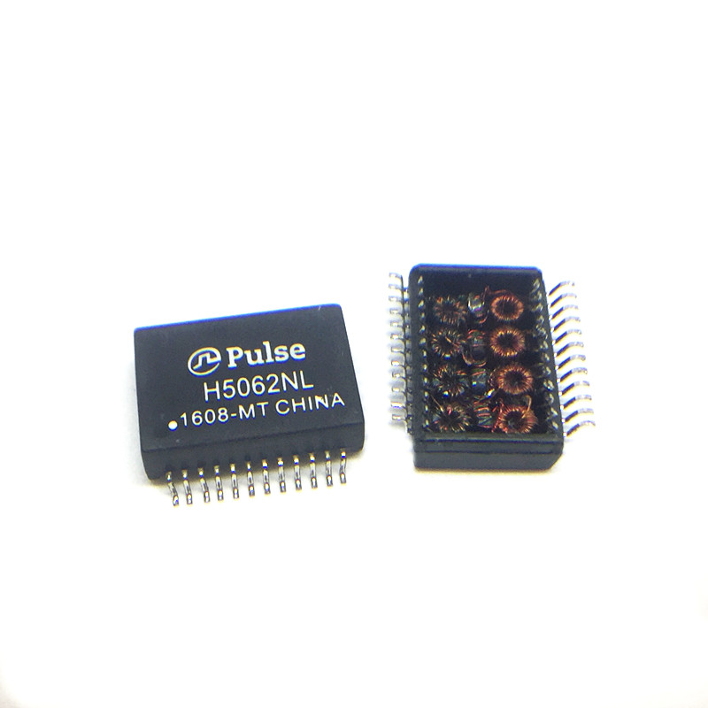 Pulse Electronics Network H5062NL XFRMR MODULE GIGABIT 1PORT 1:1