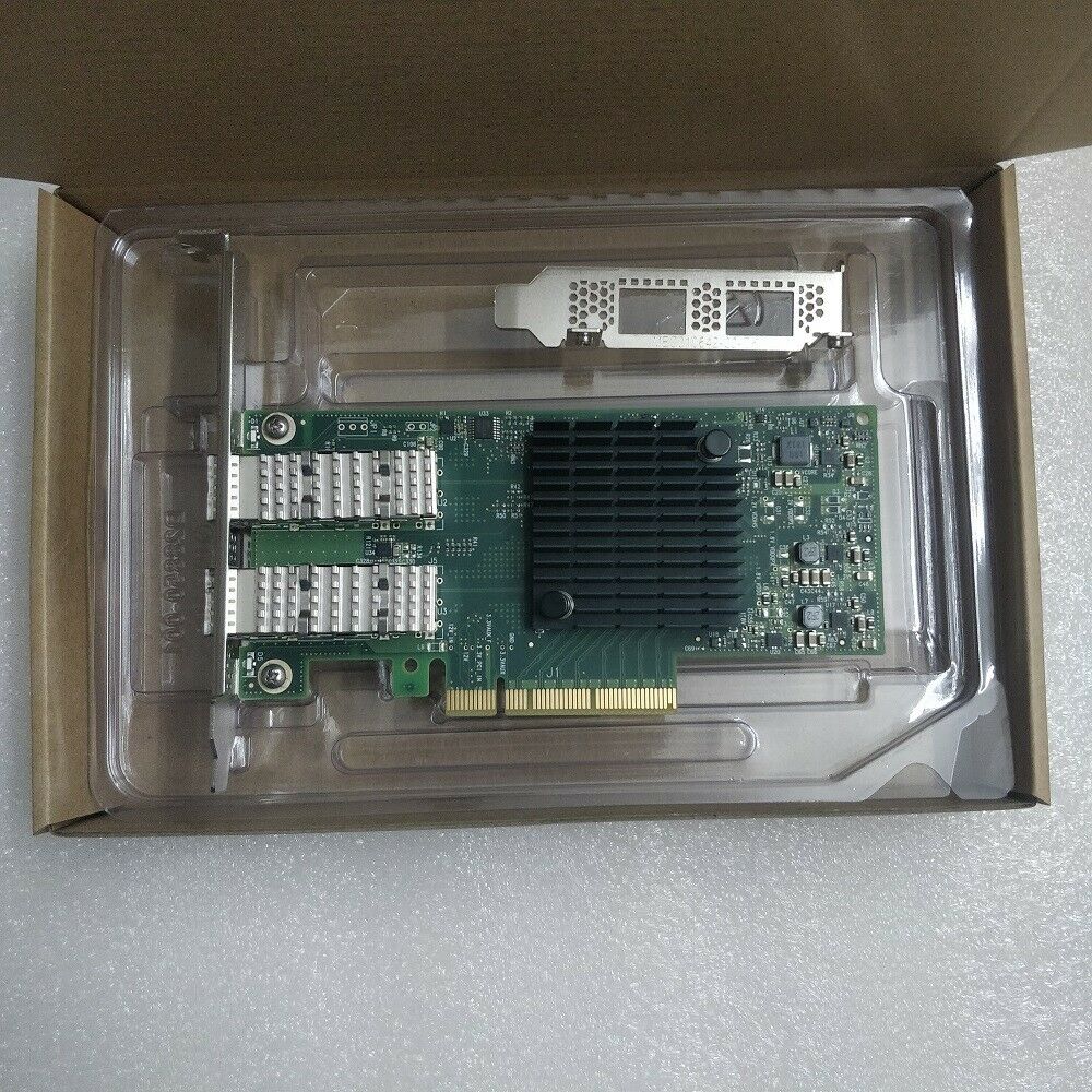 MCX4121A-XCAT NVIDIA ConnectX-4 Lx EN Adapter Card 10GbE Dual-Port SFP28 PCIe3.0 x8 Tall Bracket