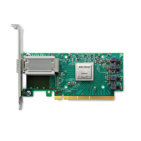 MCX515A-CCAT NVIDIA ConnectX-5 EN Adapter Card 100GbE Single-Port QSFP28 PCIe3.0 x16 Tall Bracket