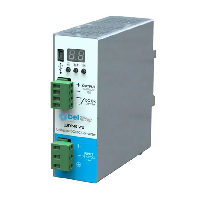 LDD240-WU 	POWER SUPPLY DC-DC 240W PROGRAMM