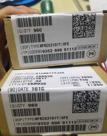 MFRC53101T/0FE NXP NFC/RFID Read/Write 13.56MHz 32-Pin