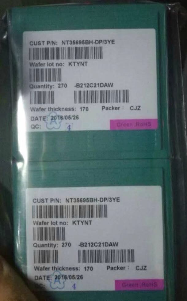 Driver IC NT35695BH-DP / 3YE