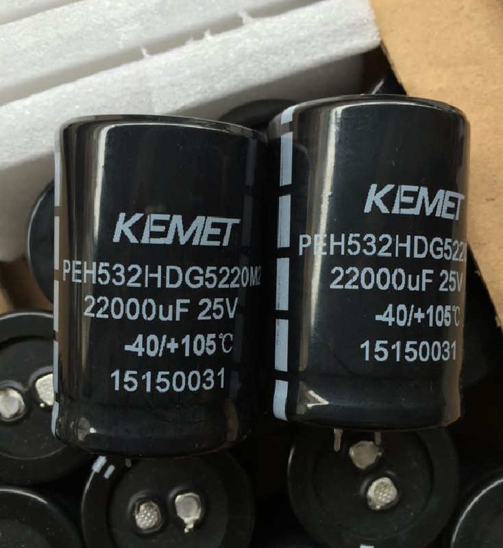 PEH532HDG5220M2 KEMET 22000uf 25v 35*50mm