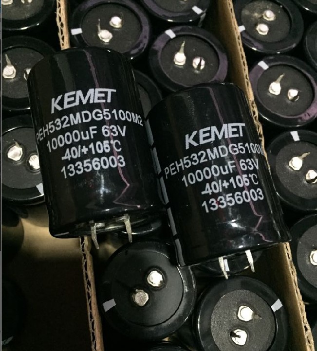 PEH532MDG5100M2 KEMET 10000UF 63V 35*50MM Aluminum Capacitors Radial, Can - Snap-In