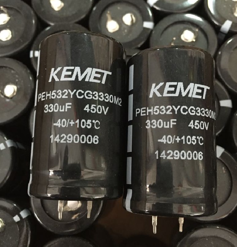 PEH532YCG3330M2 KEMET 330uf 450v 30*50mm Aluminium Electrolytic Capacitor Radial