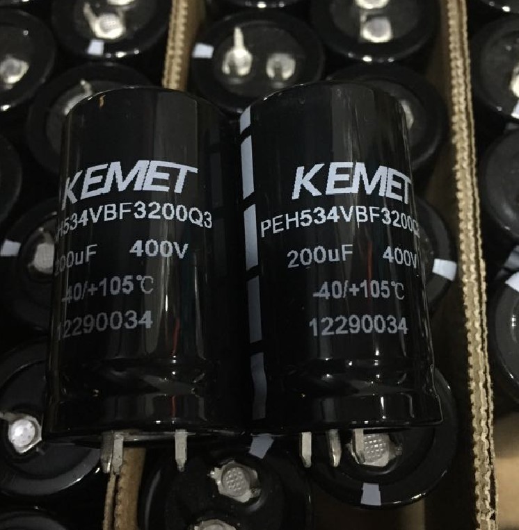 PEH534VBF3200Q3 KEMET 200UF 400V 25*45MM Aluminum Capacitors Radial, Can - Snap-In