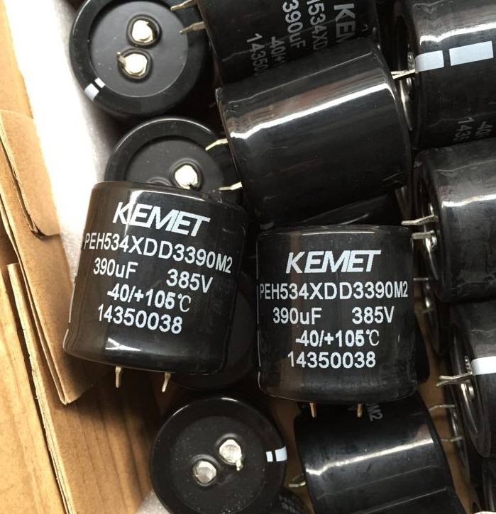 PEH534XDD3390M2 KEMET 390uf 385v 35*35mm Aluminium Electrolytic Capacitor, Radial