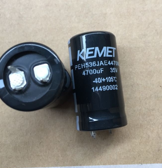 PEH536JAE4470M3 434-0699 KEMET Aluminium Electrolytic Capacitor 4700μF 35 V dc 22mm Radial