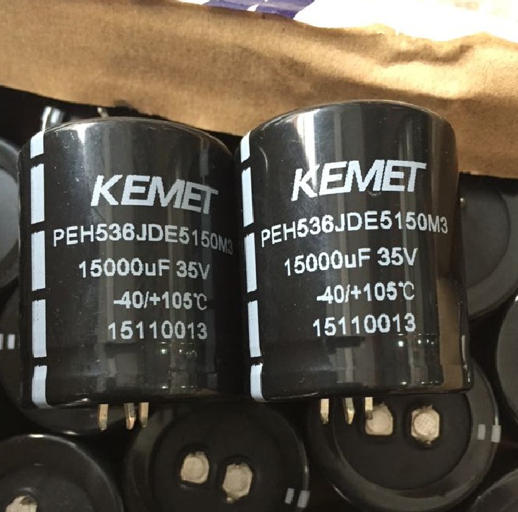 PEH536JDE5150M3 434-1024 KEMET Aluminium Electrolytic Capacitor 15000μF 35 V dc 35mm