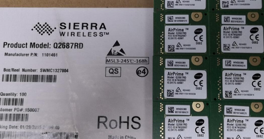 WAVECOm Q2687 Q2687RD Q2686G Q2686RD GSM/GPRS Sierra Wireless