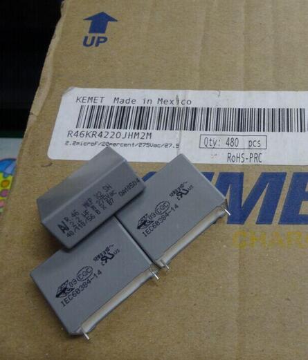 R46KR4220JHM2M KEMET AV R46 2.2uf/275VAC 2u2f 225 MKP