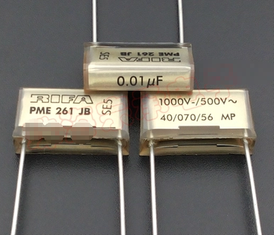RIFA PME261JB 0.01uF 1000V 10nF 103 18.5x5.2x10.5mm、15.2mm