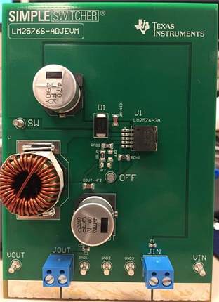 Texas Instruments LM2576S-ADJEVM EVAL BOARD FOR LM2576