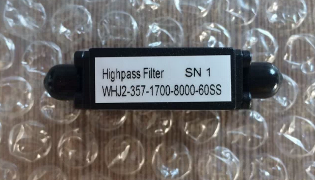WHJ2-357-1700-8000-60SS highpass fliter