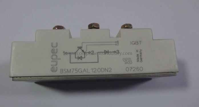 BSM75GAL120DN2 INFINEON TECHNOLOGIES  IGBT MODULE 1200V 75A CHOPPER