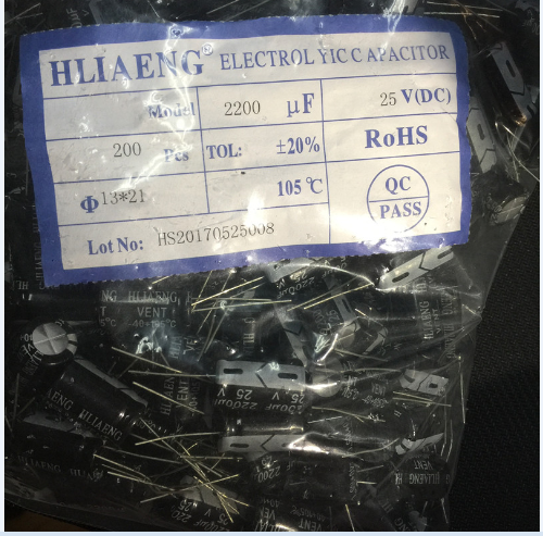 Nichicon UVZ1E222MHD CAP ALUM 2200UF 20% 25V RADIAL