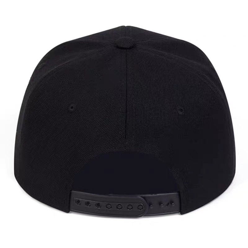 Dark Style 3D Double Skull Embroidery Flat Brim Baseball Cap Edgy Streetwear Fashion Unisex Hip-Hop Hat