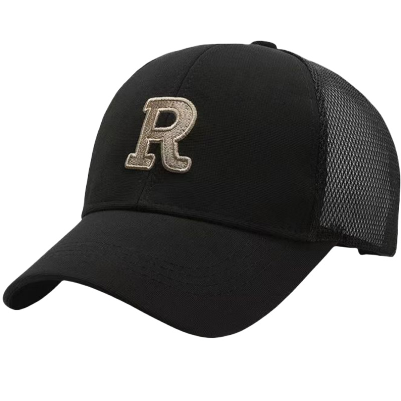 High Quality Custom Unisex 3D Embroidery Trucker Hat with Mesh Back Fashionable Letter Logo for Outdoor Casual Sports Wear