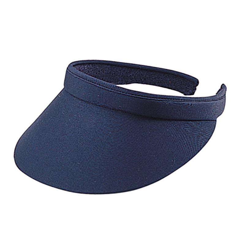 Wholesale Sun Visor Hat With Rubber Reflex Custom Logo Sun Visor Magic Tape for Men Women