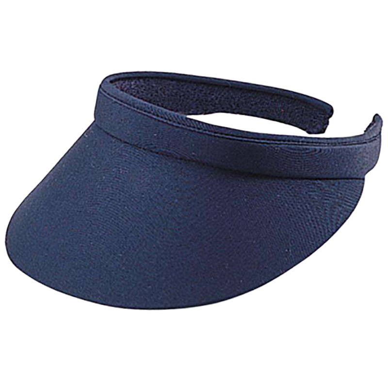 Wholesale Sun Visor Hat With Rubber Reflex Custom Logo Sun Visor Magic Tape for Men Women