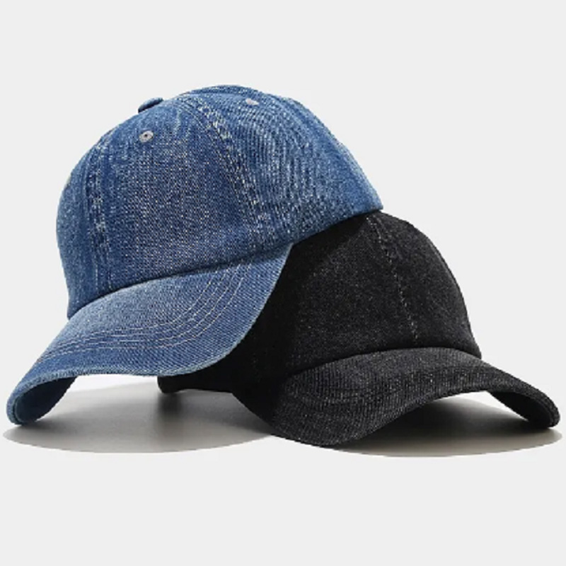 Customized High Quality Casual Cowboy Baseball Cap Men's and Women's Four Seasons General Outdoor Shade