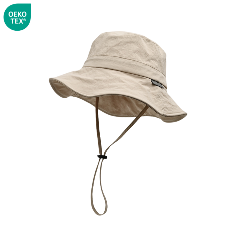 Custom High Quality Polyester Bucket Hat for Men Women Waterproof Fishermen & Beach Sun Protection Wide Brim Stylish Formal Look