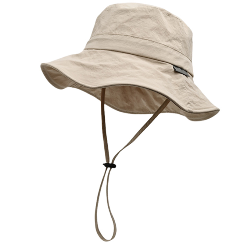 Custom High Quality Polyester Bucket Hat for Men Women Waterproof Fishermen & Beach Sun Protection Wide Brim Stylish Formal Look