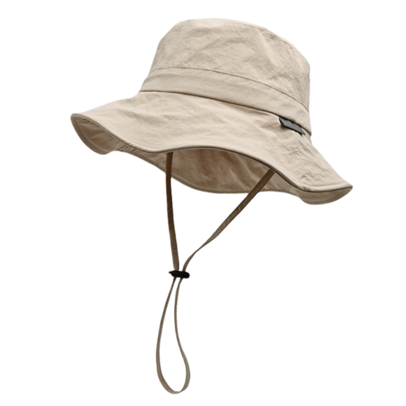 Custom High Quality Polyester Bucket Hat for Men Women Waterproof Fishermen & Beach Sun Protection Wide Brim Stylish Formal Look