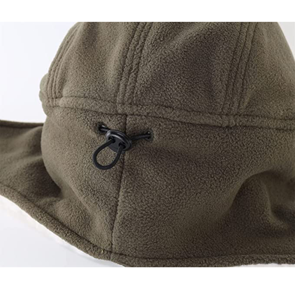 Wholesale Custom Fleece Warm Windproof Earflap Skull  Lined  Winter Hats