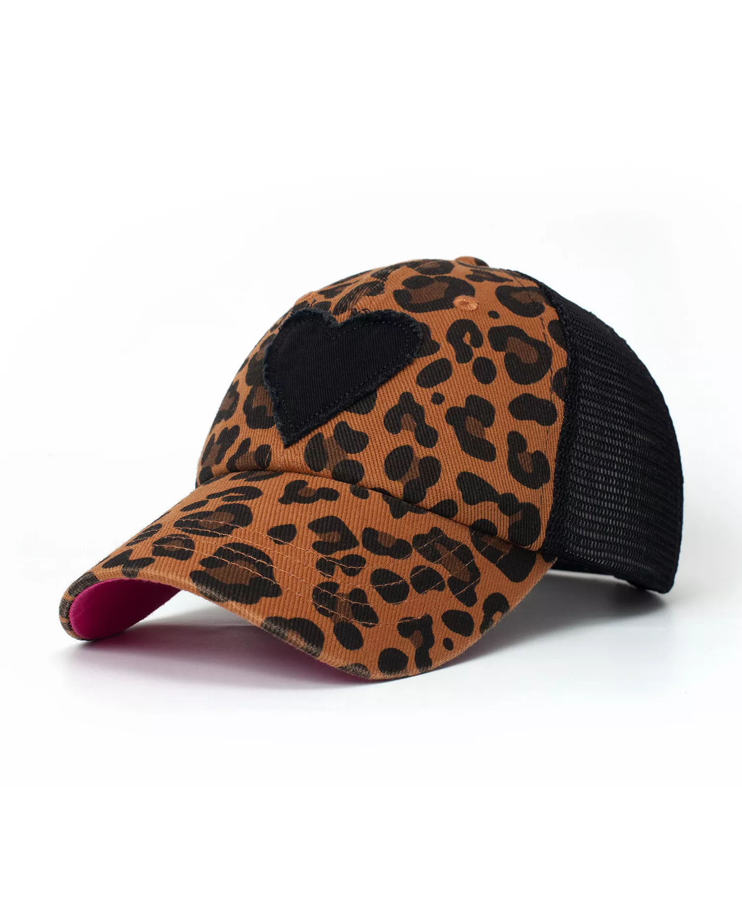 Trendy Animal Print Patch Trucker Hat - Personalized Unisex Baseball Cap