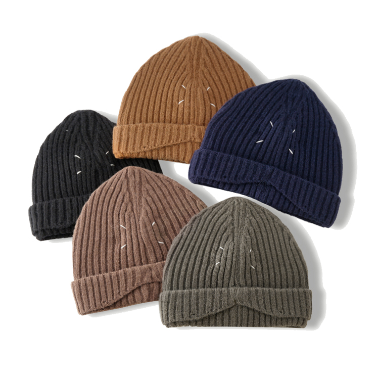 Custom Winter Hats High Quality Unisex Beanie Hat Design Knitted Caps Wholesale With Fashion Logo