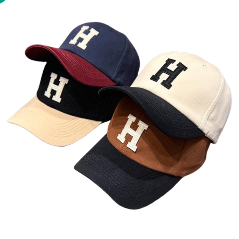 Unisex Custom 3D Embroidered Baseball Cap 6-Panel Vintage Dad Hat Curved Brim Leaf Sporty Fashionable Custom Colors Wholesale