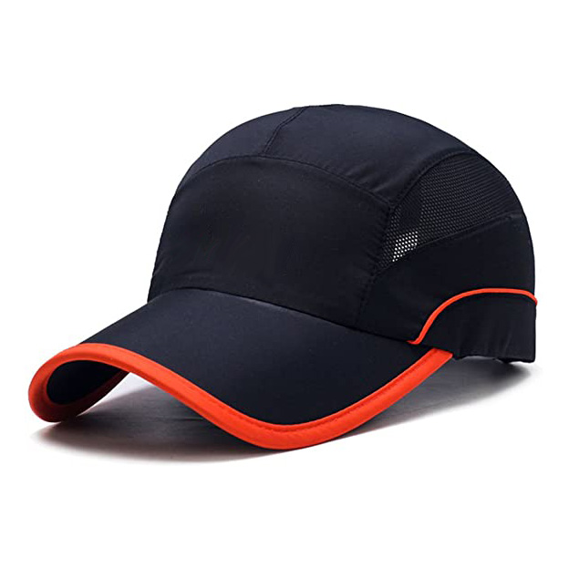 Custom Polyester Waterproof Mesh Sports Hat Baseball Cap Dry Fit Running Hat