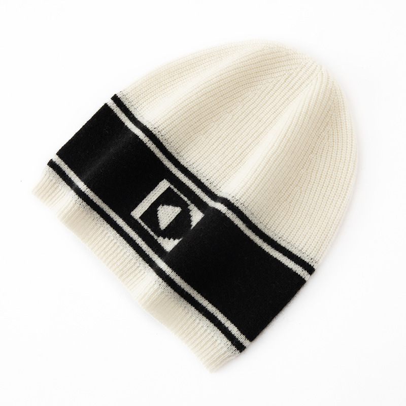 Wholesale New Autumn-winter Style Alpaca Wool Fashionable Multi-color Simple and Warm Fashionable Casual Knit Cap