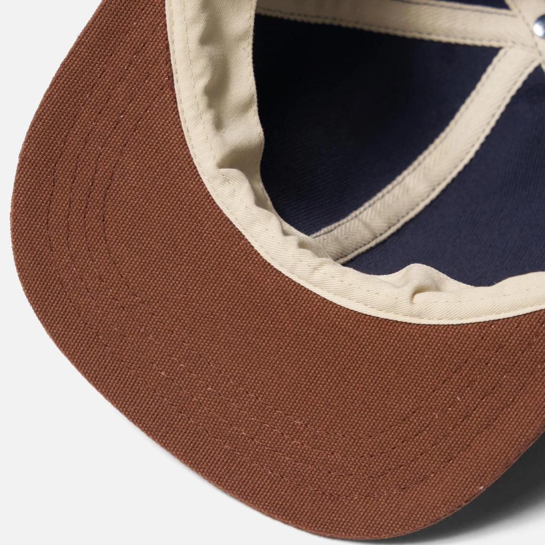 Custom Embroidery 3D Logo Embroidered Unisex Denim Performance Cap Two Tone Flat Brim Customize Your Own Design Snapback Hat