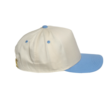 2026 New Two-Tone 5-Panel Polyester Curved Baseball Cap Fashionable Sporty Street Style