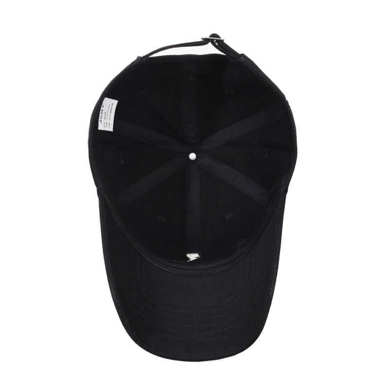 Spring and Autumn Men's Soft Top Baseball Cap - Outdoor Leisure Sun Protection Hat - Embroidered Digital Washed Baseball Cap