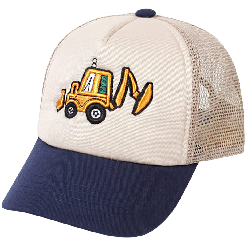 High Quality 100% Cotton Truck Hat Custom Printed 5-Panel Sporty Fashion Adjustable Cap for Kids and Adults Casual Travel Use